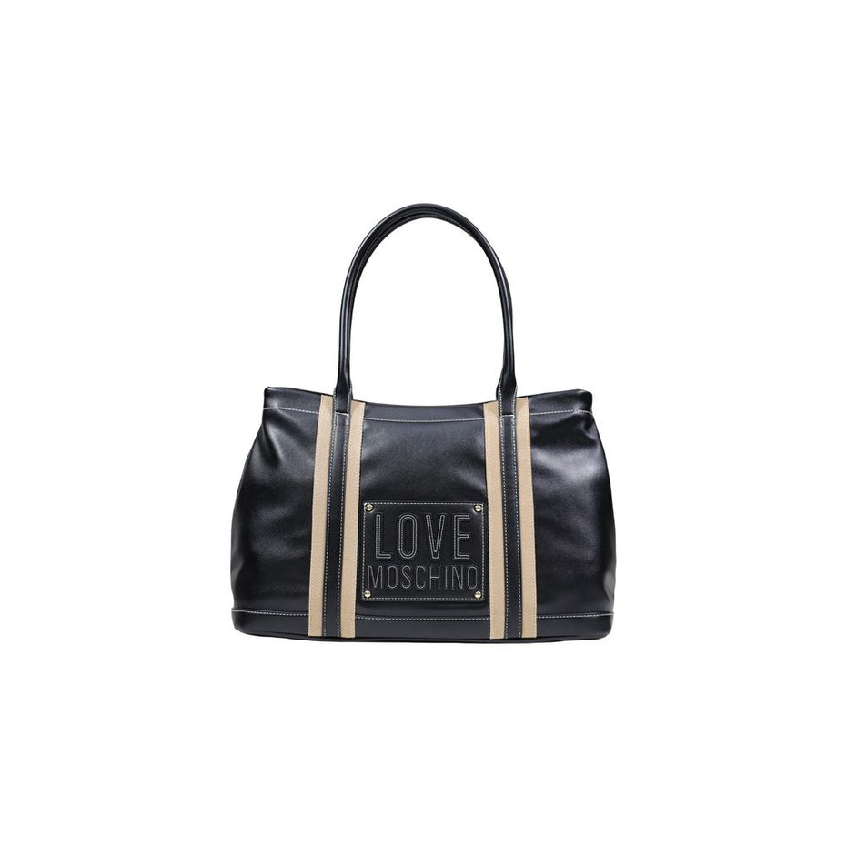 Τσάντα Love Moschino από Μαύρο Πολυαιθυλένιο