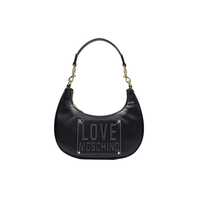 Τσάντα Love Moschino από Μαύρο Πολυαιθυλένιο
