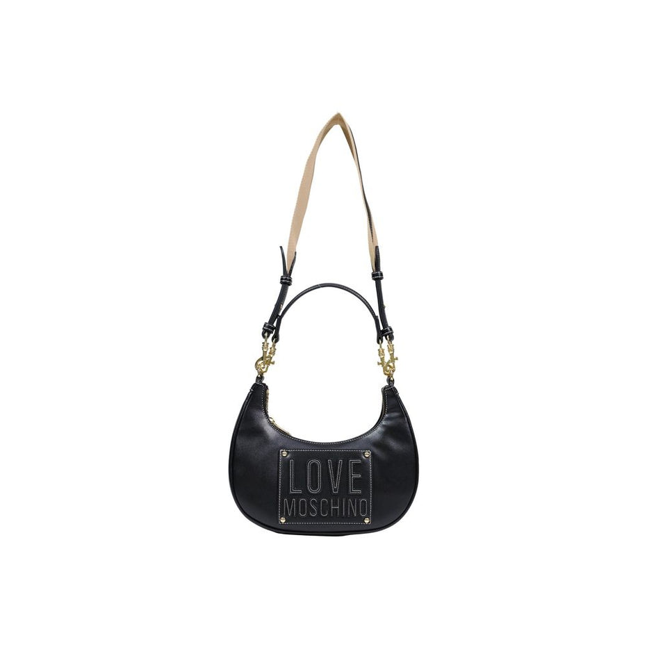 Τσάντα Love Moschino από Μαύρο Πολυαιθυλένιο