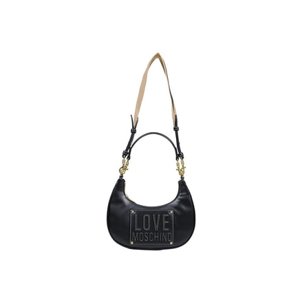 Τσάντα Love Moschino από Μαύρο Πολυαιθυλένιο