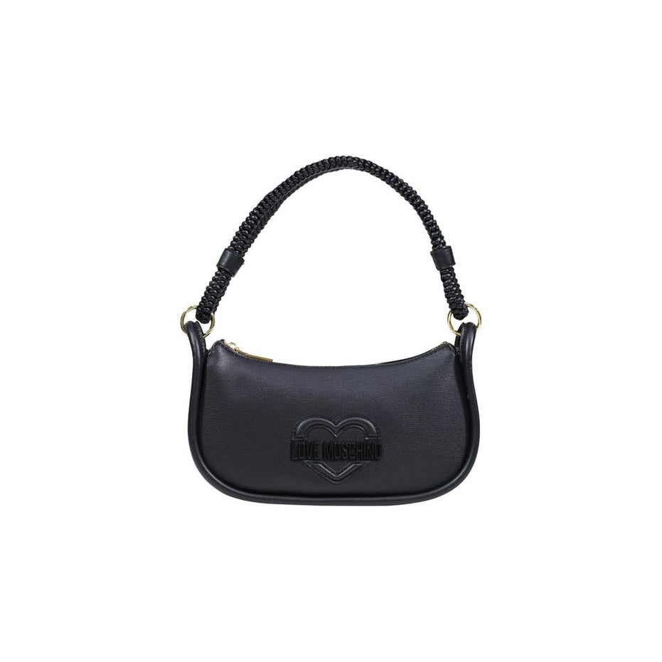 Τσάντα Love Moschino από Μαύρο Πολυαιθυλένιο