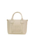 Love Moschino Cream Polyethylene Handbag