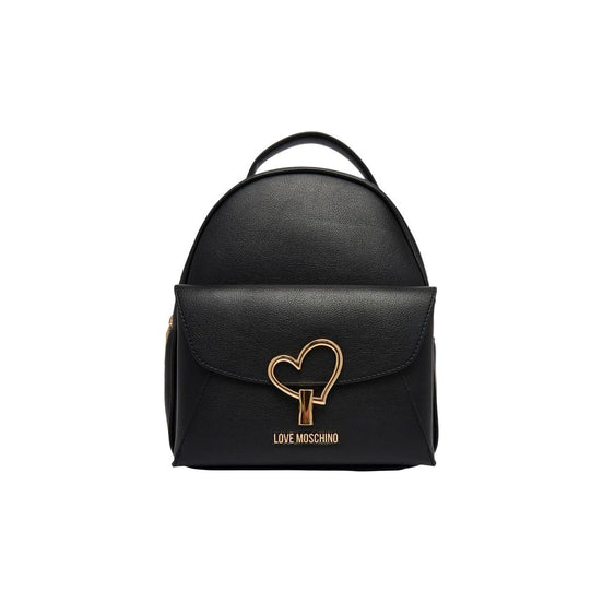 Σακίδιο πλάτης Love Moschino μαύρο από πολυαιθυλένιο