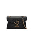 Love Moschino Μαύρη Τσάντα Χειρός από Πολυαιθυλένιο