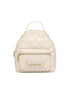 Love Moschino Beige Polyethylene Backpack