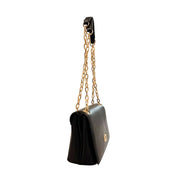 Twinset Black PU Women Crossbody Bag