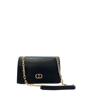 Twinset Black PU Women Crossbody Bag