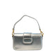 Twinset Silver PU Women Shoulder Bag