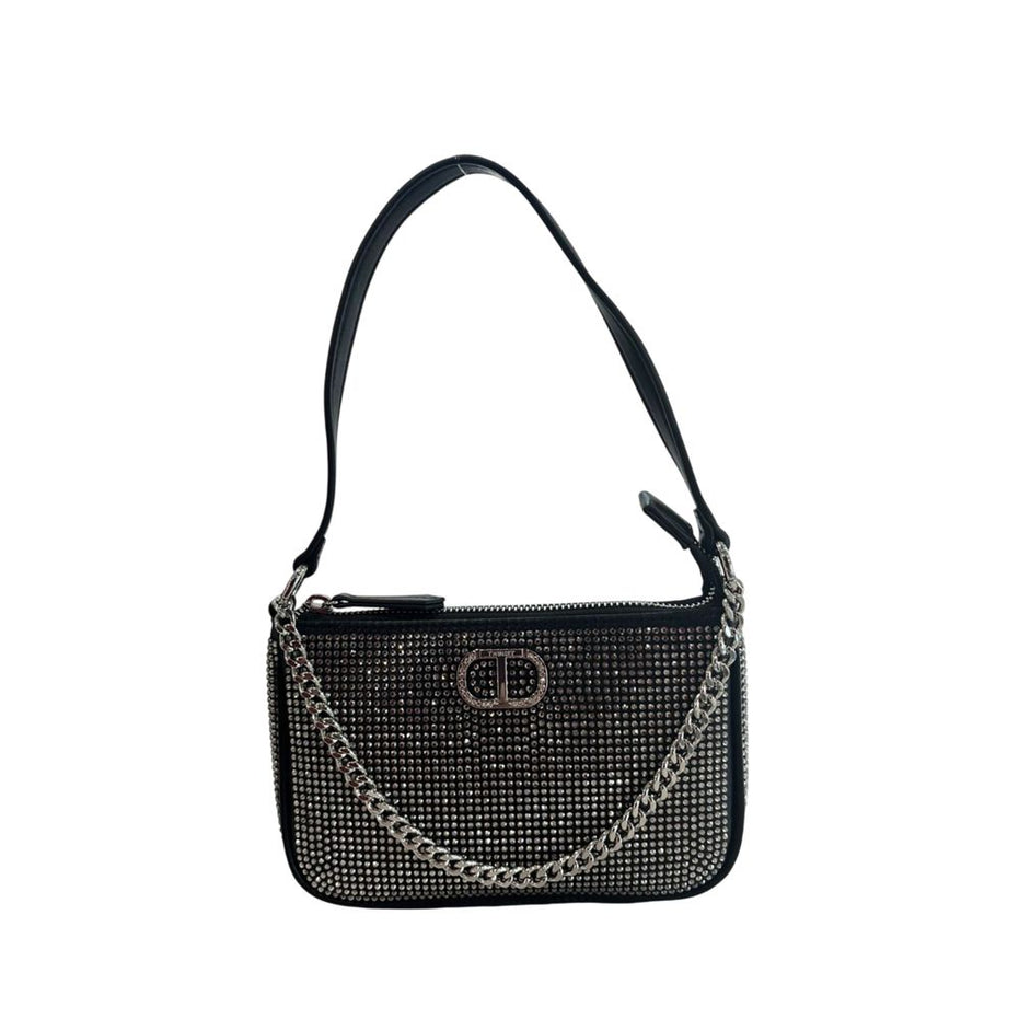 Twinset Purple PU Women Shoulder Bag