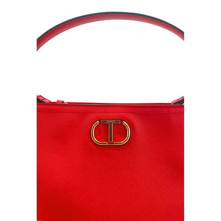 Twinset Red PU Women Handbag