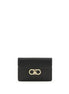 Ferragamo Black Calf Leather Bos Taurus Wallet