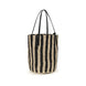 Valentino Garavani Black Raffia Backet Bag
