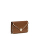 Valentino Garavani Brown Calf Leather Bos Taurus Wallet