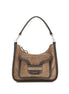 Pierre Hardy Brown Calf Leather Bos Taurus Shoulder Bag