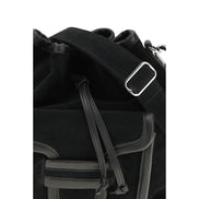 Pierre Hardy Black Calf Leather Bos Taurus Backet Bag