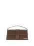 Jacquemus Brown Calf Leather Bos Taurus Shoulder Bag