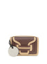 Pierre Hardy Brown Calf Leather Bos Taurus Shoulder Bag