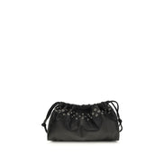 Pierre Hardy Black Calf Leather Bos Taurus Clutch Bag