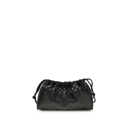 Pierre Hardy Black Calf Leather Bos Taurus Clutch Bag