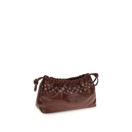 Pierre Hardy Bordeaux Calf Leather Bos Taurus Clutch Bag