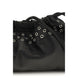 Pierre Hardy Black Calf Leather Bos Taurus Clutch Bag