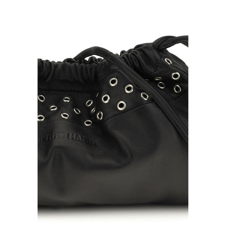 Pierre Hardy Black Calf Leather Bos Taurus Clutch Bag