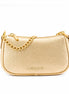 Michael Kors Gold Leather Shoulder Bag