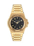 Versace Gold Stainless Steel Dress Watch