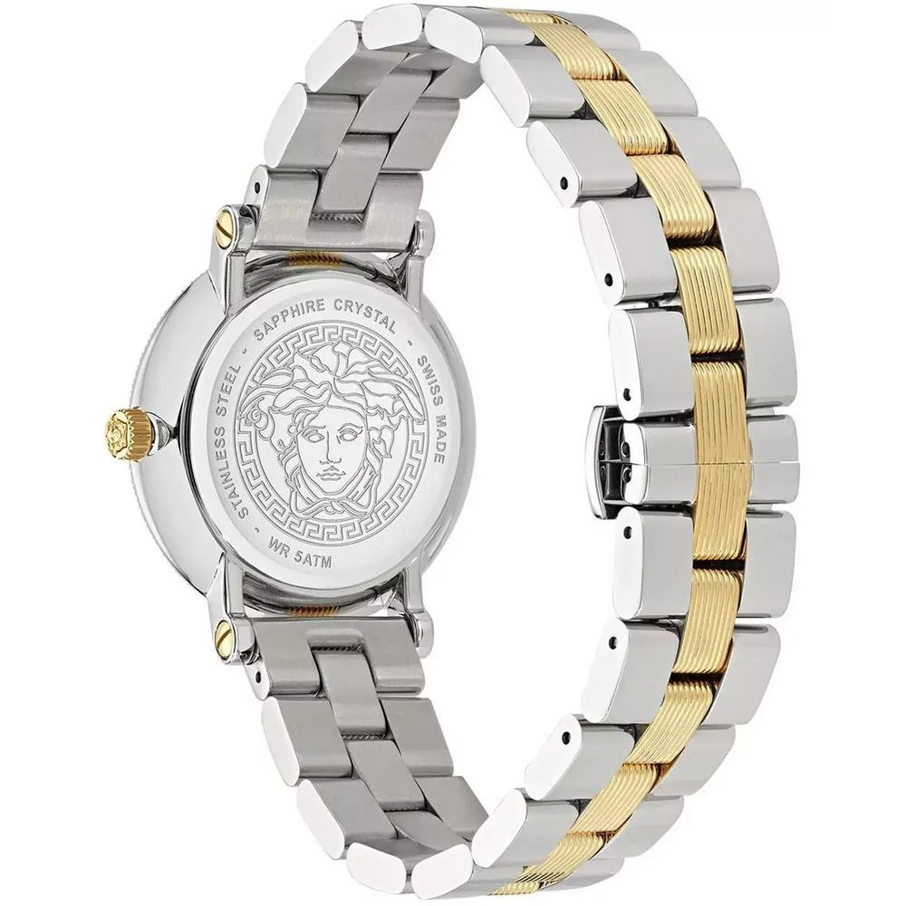 Ανδρικό Ρολόι Versace με Γκρι Κάσα από Ανοξείδωτο Ατσάλι