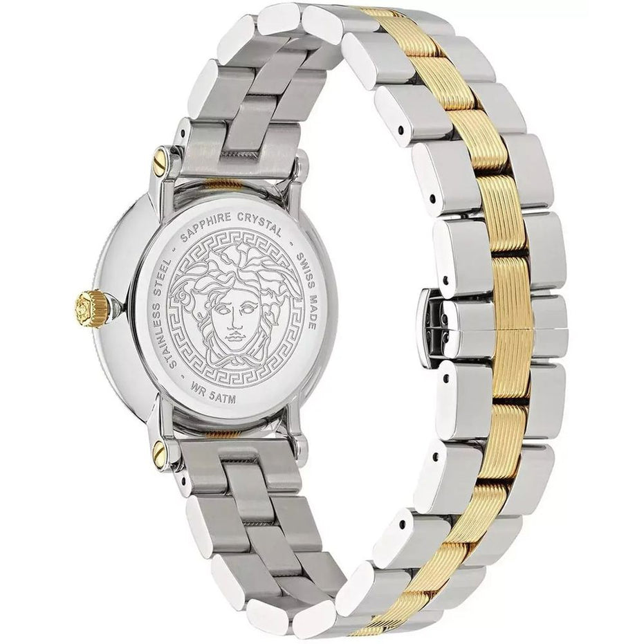 Ανδρικό Ρολόι Versace με Γκρι Κάσα από Ανοξείδωτο Ατσάλι