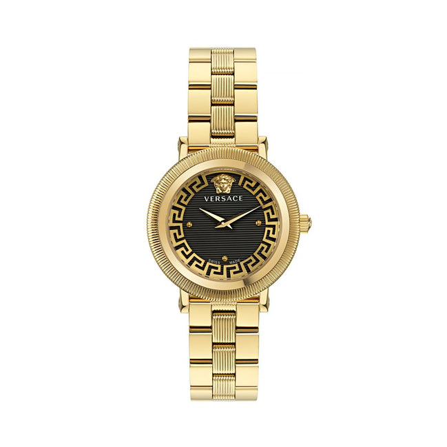 Ανδρικό Ρολόι Versace Χρυσό Ανοξείδωτο Ατσάλι