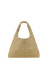 Marc Jacobs Beige Calf Leather Bos Taurus Shoulder Bag