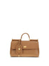 Dolce & Gabbana Beige Calf Leather Bos Taurus Shoulder Bag