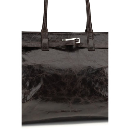 Benedetta Bruzziches Brown Calf Leather Bos Taurus Shoulder Bag