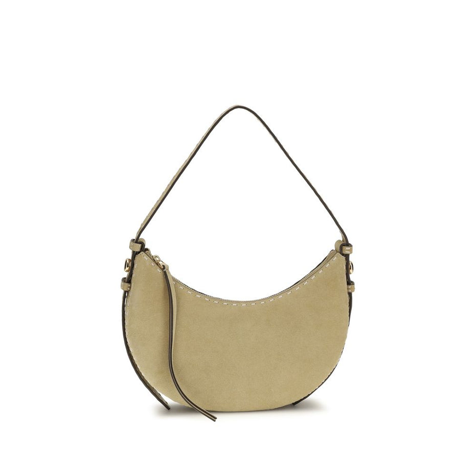 Tory Burch Beige Calf Leather Bos Taurus Shoulder Bag