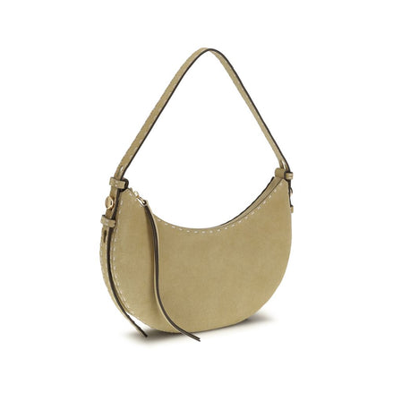 Tory Burch Beige Calf Leather Bos Taurus Shoulder Bag
