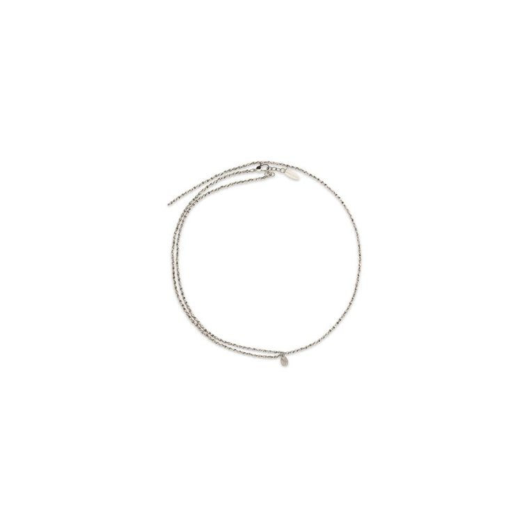 Brunello Cucinelli Silver Metal Necklace