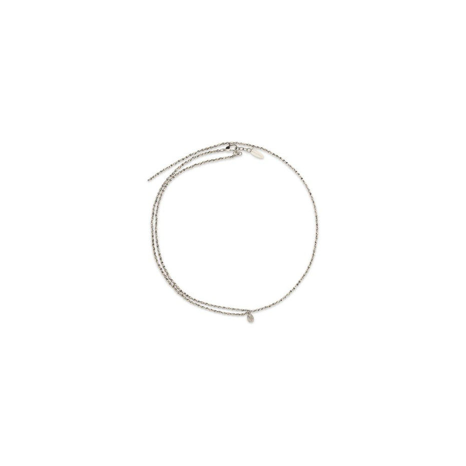 Brunello Cucinelli Silver Metal Necklace
