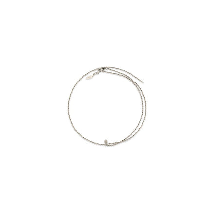 Brunello Cucinelli Silver Metal Necklace