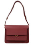 Marni Red Leather Shoulder Bag