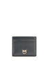 PINKO Gray Calf Leather Bos Taurus Wallet