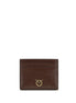 PINKO Bordeaux Calf Leather Bos Taurus Wallet