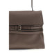 Moschino Brown Calf Leather Bos Taurus Handbag