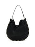 Isabel Marant Black Calf Leather Bos Taurus Shoulder Bag