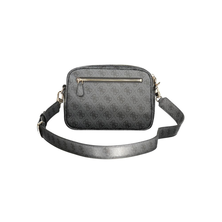 Γυναικεία Τσάντα Guess Jeans Nero Πολυουρεθάνη