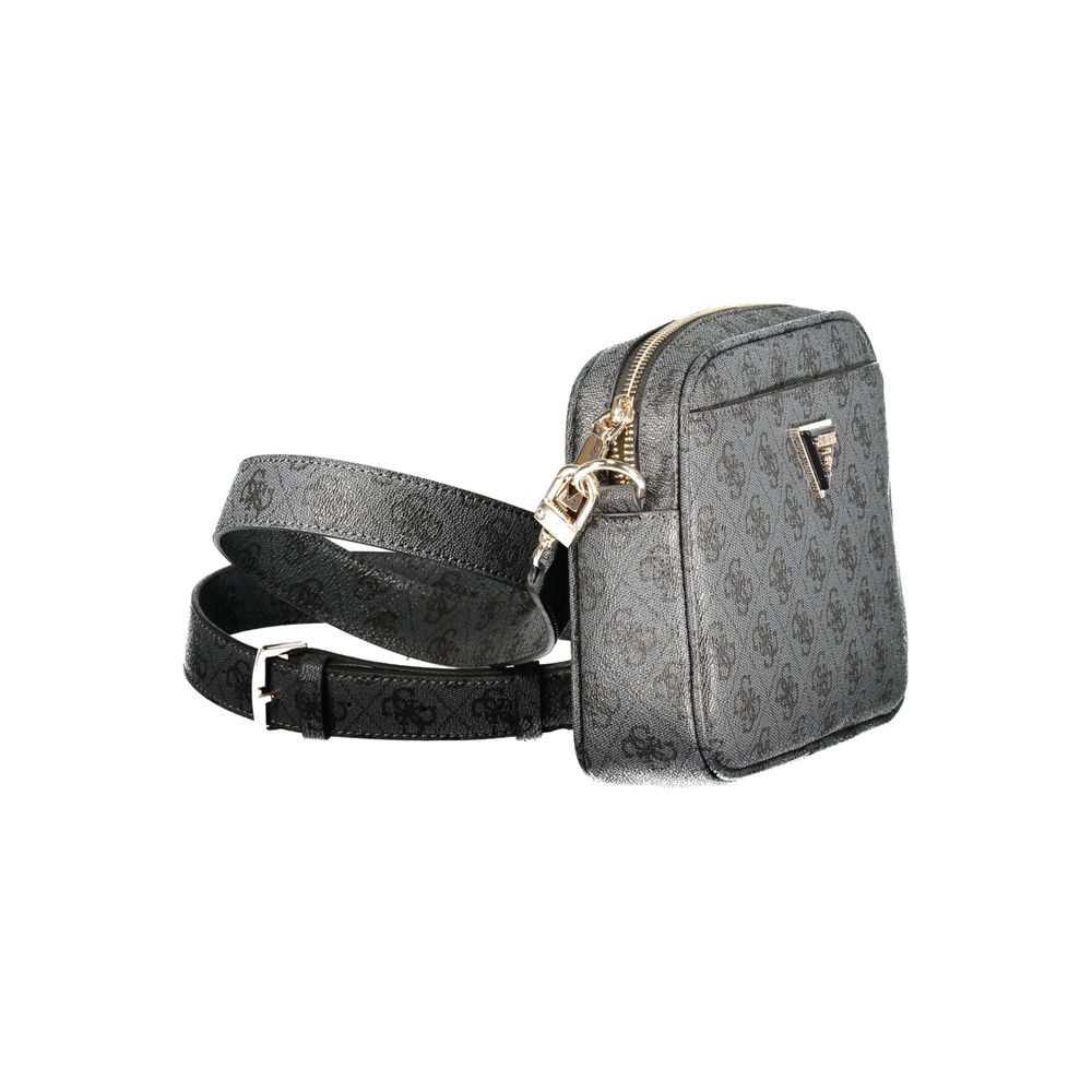 Γυναικεία Τσάντα Guess Jeans Nero Πολυουρεθάνη