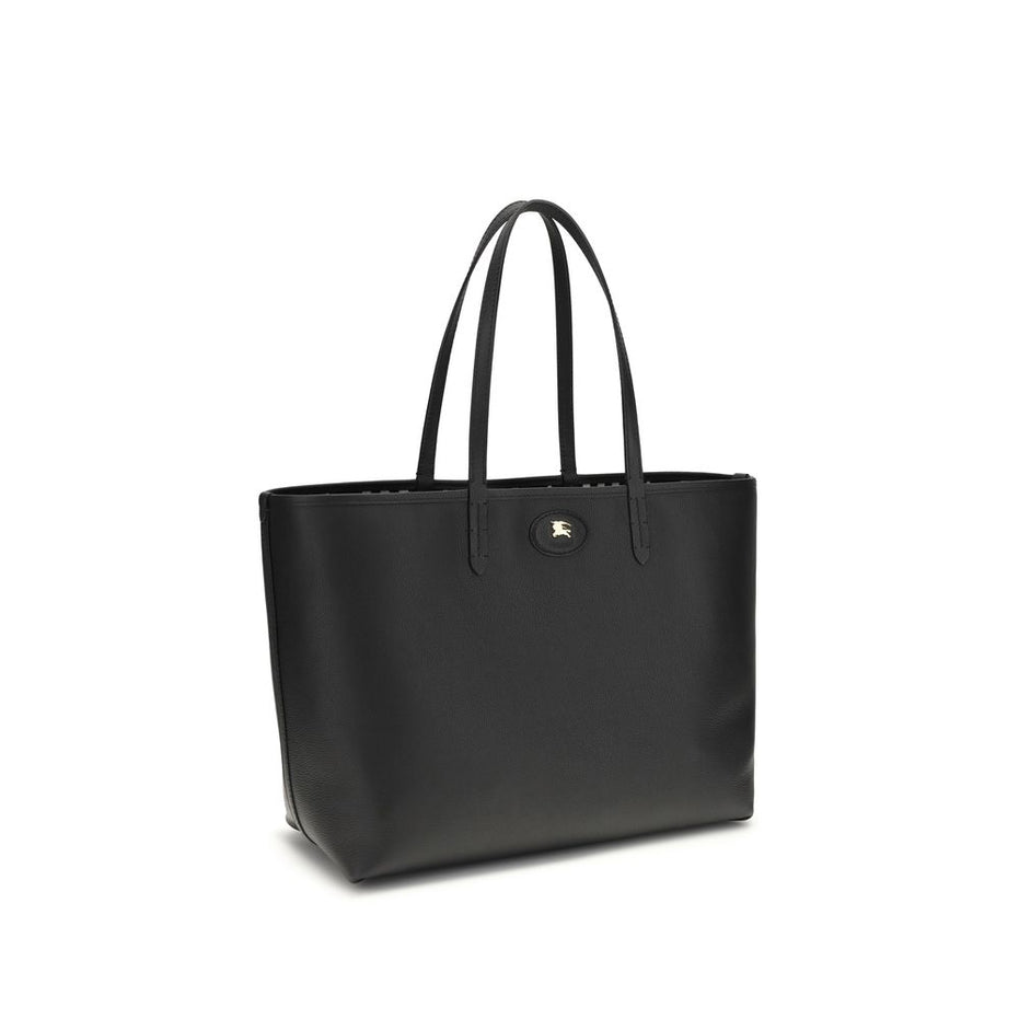 Burberry Black Calf Leather Bos Taurus Shoulder Bag