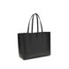 Burberry Black Calf Leather Bos Taurus Shoulder Bag