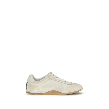 Gucci Λευκά Δερμάτινα Μοσχάρι Bos Taurus Low Top Sneakers
