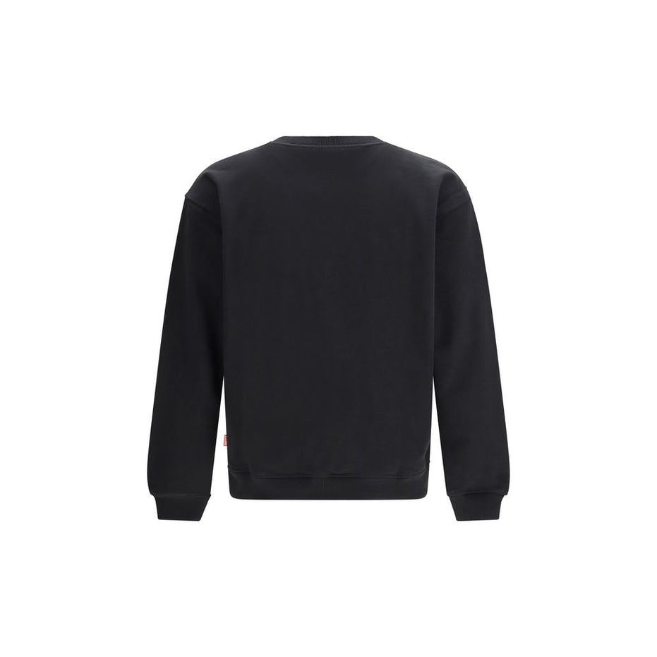 Diesel Black Cotton Sweatshirt
